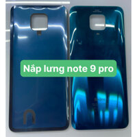 KÍNH LƯNG CÓ KEO DÁN SẴN ĐIỆN THOẠI XIAOMI REDMI NOTE 9 PRO