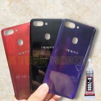 Kính lưng OPPO R15 pro nắp lưng cong hàng lk loại tốt có tặng keo dán
