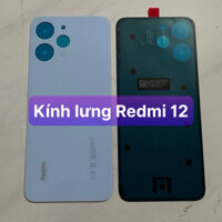 kính lưng xiaomi Redmi 12 , lưng zin bằng kính có sẵn keo , ảnh thật shop tự chụp