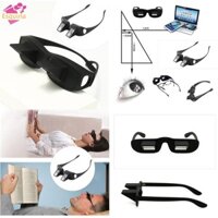 Kính lười nằm xuống giường đọc sách Xem với kính mắt