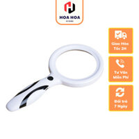 Kính lúp 10X cầm tay có đèn sạc cắm cổng usb tiện lợi TH-3301
