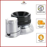 Kính lúp 20x cầm tay cao cấp độ phóng đại 20 lần có đèn trợ sáng