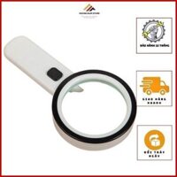 Kính lúp 30X cầm tay có đèn K2288-85 độ phóng đại 30 lần chuyên dụng đọc sách,soi mạch,sợi vải,tranh ảnh nghệ thuật