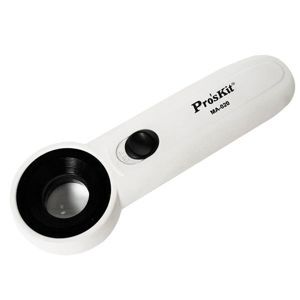 Kính lúp cầm tay có đèn led Proskit MA-020