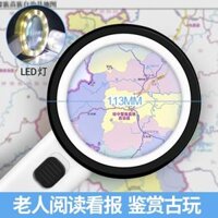 Kính lúp công suất cao gấp mười lần cầm tay cầm tay 1000 độ phân giải cao 100 đọc nhận dạng đồ cổ đặc biệt dành cho người già ống nhòm nhiệt ống ngắm hồng ngoại