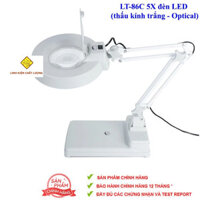 Kính lúp để bàn LT-86C 5X đèn LED thấu kính trắng - Optical(Bảo hành 12 tháng)