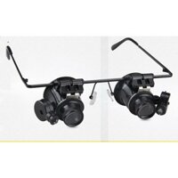 Kính lúp đeo mắt có đèn led tiện ích 20x v1