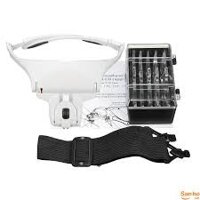 Kính lúp đeo mắt đọc sách, sửa chữa phóng đại 1,0 lần 1,5 lần 2,0 lần 2,5 lần 3,5 lần