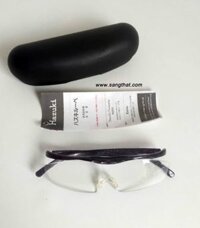 Kính lúp Hazuki (Made in Japan)(mới 99%)(Nguyên hộp). Trọng lượng siêu nhẹ 22.6 gram, độ phóng đại 1.32x.