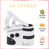 Kính lúp kẹp điện thoại phóng đại 50x có đèn led trợ sáng hình ảnh qua màn hình siêu rõ