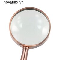 Kính lúp kim loại cầm tay NOVALINX 20x, Kính lúp đọc sách cổ điển bằng kim loại, Kính quang có thể tháo rời Độ phân giải cao Di động Độ phóng đại cao Trang sức Loupe