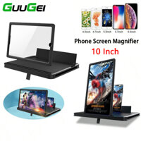Kính lúp màn hình điện thoại Guugei Kính lúp Video HD 10 Inch Bộ khuếch đại điện thoại di động