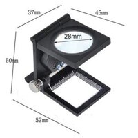 Kính lúp mini 10x có thước đo siêu tiện lợi