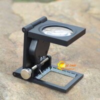 Kính lúp mini 10X có thước đo V2