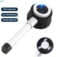 Kính lúp quang học FRE, 45X với 3 đèn LED Lúp chiếu sáng cầm tay, Ống kính dụng cụ quang học Đa năng Tầm nhìn rõ ràng Trang sức Kính lúp