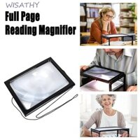 Kính lúp WISATHY 3X 4 đèn LED để bàn Di động Elder