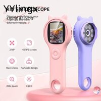 Kính lúp YYLINGX, Kính hiển vi trẻ em 2 triệu pixel ống kính cầm tay, Kính hiển vi kỹ thuật số Mini cầm tay độ phân giải cao cho bé gái và bé trai 3 ~ 8 tuổi