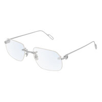 Kính Mắt Cận Cartier CT0113O 002 Màu Bạc