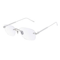 Kính Mắt Cận Nam Cartier CT0228O 003 Màu Bạc