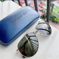 Kính mắt chuồn cho nam Lacoste Polarized Sunglasses Gold Aviator