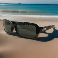 Kính mát đen Ray-Ban POLARIZED RB•4107•601•3P thể thao có hộp đựng