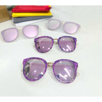 Kính mát diorama.7 màu tím cho nữ