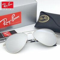 Kính Mát Gọng Kim Loại Màu Bạc Rayban rb3025 3026