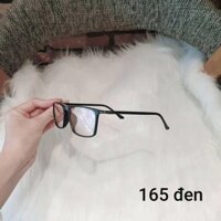 Kính mắt gọng kính cận chữ nhật nhựa dẻo j1L65B thời trang nam nữ