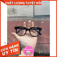 Kính mắt gọng vuông màu đen phong cách retro