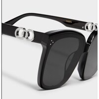 Kính Mát Gọng Vuông Màu Đen Size Lớn 01 - GM Jentle Garden