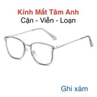 Kính mắt không độ Gọng kính mắt mèo  vuông bầu cao cấp càng