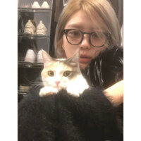 Kính mắt không độ, kính mắt gọng nhựa G.M form tròn mã mới