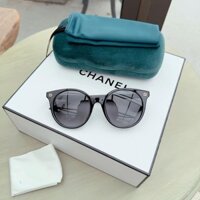 Kính Mát Kính mát Gucci GG0091S 001 Shaded Round dáng tròn, viền đen (52-20-140)