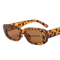 Kính Mát Kính Râm Cao Cấp Hình Bầu Dục Gọng Nhựa Phong Cách Châu Âu &amp; Mỹ - Carl Fitow - Mã MK009 - Leopard