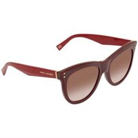 Kính Mát Marc Jacobs Brown Gradient Geometric ...