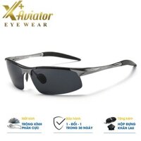 Kính Mát/ Mắt Kính Phân Cực Khung Hợp Kim Nhôm- Magie, Thay Đổi Ánh Sáng Thời Trang Nam  MT8177 (Gray)