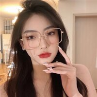 Kính mát Mắt vuông Oversize cao cấp - Màu hồng