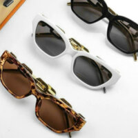 Kính mắt mèo gọng chain kim loại - hàng đẹp  - tròng chống tia UV