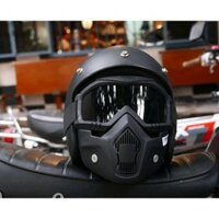 Kính mặt nạ gắn mũ bảo hiểm -  Mặt nạ beon - BH 6 Tháng Sử Dụng