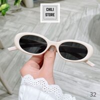 Kính mát nam nữ phong cách thời trang Chilistore Kính râm đi đường chống UV400  Bandomeon 32
