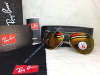 KÍNH MẮT NAM RAY-BAN 3026 POLARIZED - TRÁNG GƯƠNG BẠC