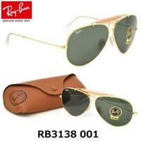 Kính mát nam Ray-Ban Aviator RB3138 màu vàng xanh