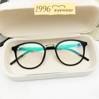 Kính mắt nhựa nam nữ 1996eyewear dáng bầu dẻo nhẹ thời trang P209