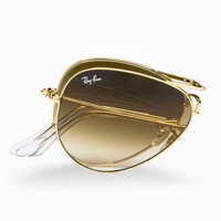 Kính mắt nữ cao cấp RayBan gập Aviator Folding RB09