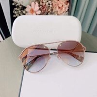 Kính mát nữ Marc Jacobs mắt nâu tráng gương vàng, viền vàng Marc168/S (58-16-140)