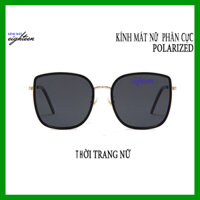 Kính mát nữ Polarized phân cực, mắt kính chống nắng, chống tia UV, chống chói lóa