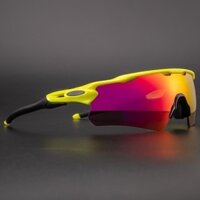Kính Mát Oakley Phân Cực Đi Xe Đạp Kính Mát Nam Nữ Đi Xe Đạp Kính Thể Thao Ngoài Trời 5 Ống Kính Kính Kính Thể Thao