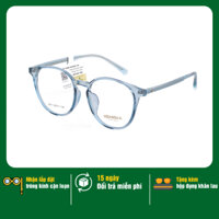 Kính mắt Oval HoangHa nhựa dễ đeo màu sắc thời trang 2511 Nhựa Cao Cấp, Phong Cách Hàn Quốc, Siêu Nhẹ