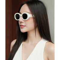 Kính mát oval  , kính râm chuẩn UV400 cao cấp Jolie eyewear