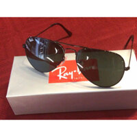 Kính mát Ray Ban Aviator RB3025, tròng đen, unisex.